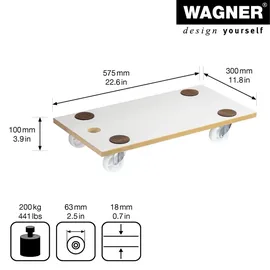 wagner® design yourself Transportroller MM 1319 200 kg