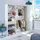 Dmora Kleiderschrank Miramar 158 x 187 x 40 cm Weiß/Eiche