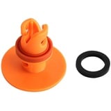 Kajak-Adapter,Asudaro Paddle Board Pumpenadapter Sup Adapter Portable SUP Valve Adapter Luftpumpe Schlauchboot Sup Pump Adapter Zubehör für Paddle Board aufblasbares Kajakboot,Orange