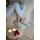 Hollert Lammfell Hausschuhe Angel Silber 42