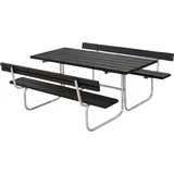 Plus Classic 177 x 177 x 75 cm Schwarz