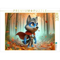 Calvendo Puzzle Ein geheimnisvolles Waldabenteuer 1000 Teile Lege-Größe 64x48cm