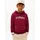 Tommy Hilfiger Regular fit Hoodie aus Baumwoll-Mix, Bordeaux, 176