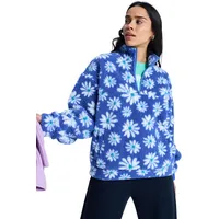 Roxy Fleecepullover Jive Talking Bonded blau M (38)