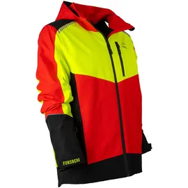 Forsberg Skogar Softshelljacke gelb/rot XL