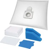 McFilter I SPARSET 10 Staubsaugerbeutel + Filterset geeignet für THOMAS PET & FAMILY, ANTI-ALLERGY, MULTI CLEAN X7 X8 X10, CAT & DOG XT, PERFECT AIR, PARKETT, CYCLOON
