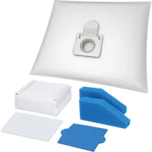 McFilter I SPARSET 10 Staubsaugerbeutel + Filterset geeignet für THOMAS PET & FAMILY, ANTI-ALLERGY, MULTI CLEAN X7 X8 X10, CAT & DOG XT, PERFECT AIR, PARKETT, CYCLOON