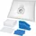 McFilter I SPARSET 10 Staubsaugerbeutel + Filterset geeignet für THOMAS PET & FAMILY, ANTI-ALLERGY, MULTI CLEAN X7 X8 X10, CAT & DOG XT, PERFECT AIR, PARKETT, CYCLOON