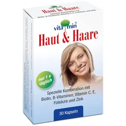 vitamin Haut & Haare 30 St Kapseln