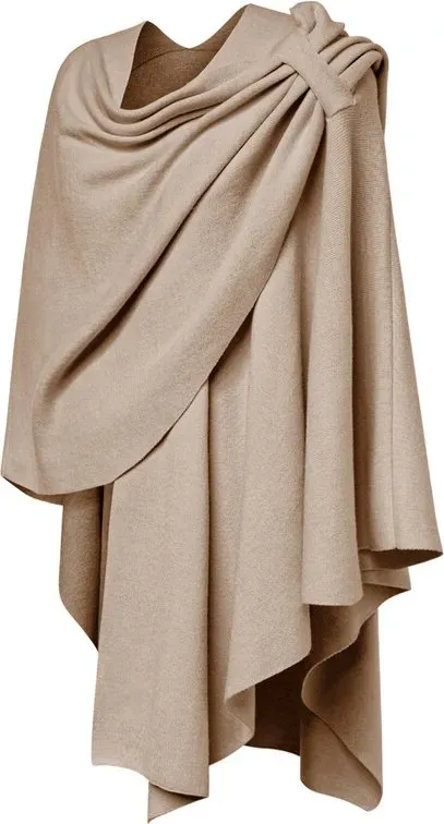 PULI Damen-Schal 18015 TanF