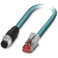 Phoenix Contact 1407360 M12 / RJ45 Patchkabel CAT 5e SF/UTP 1.00m Blau 1St.