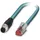 Phoenix Contact 1407360 M12 / RJ45 Patchkabel CAT 5e SF/UTP 1.00m Blau 1St.