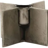 House Doctor Kerzenständer Wing Roheisen Metallisch