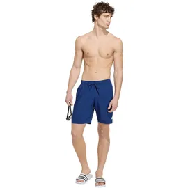 adidas 3-Stripes Badeshorts Dark Blue/White M