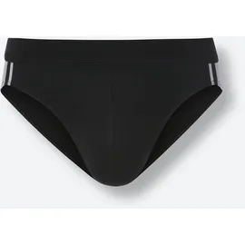 SCHIESSER 95/5 Rio-Slips Organic Cotton Streifen schwarz 4XL 3er Pack