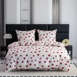 OEM Baumwollbettwäsche 200x200 Herzen