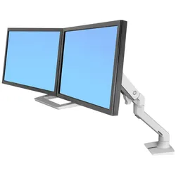 Ergotron HX Desk Dual Monitor Arm - Befestigungskit (Griff, Gelenkarm, Spannbefe