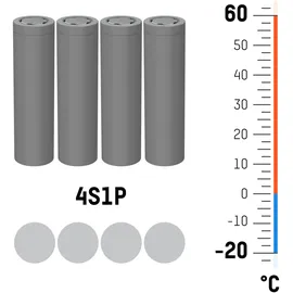 Ansmann Akkupack 4S1P 14,4 V 3350 mAh