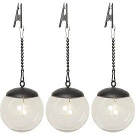 Star Trading Solar-Hängeleuchte Globe 3er-Set