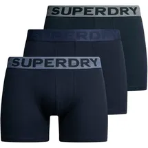 Superdry Trunk Boxershorts 3 Einheiten Eclipse Navy XL