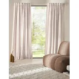 LeGer Home by Lena Gercke Gardine "Zayla", beige (creme), B:135cm H:245cm, Polyester, LEGER HOME BY LENA GERCKE, Gardinen, Gardine, Leinenoptik, Vielseitiges Multifunktionsband, Verschiedene Längen