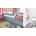 raumhirsch furniture Kinderbett 80 x 160 cm Holzwerkstoff blau