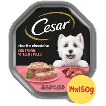 Cesar Nassfutter Huhn & Kalb 14 x 150 g