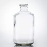 Flaschenbauer - Exklusive Spardose Glas 1l mit innovativen Münzschlitz - Große Spardose Sparflasche ohne Deckel zur einfachen Münzentnahme durch Spezial-Mündung - Ihr großes Sparschwein