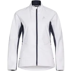 ODLO Damen Funktionsjacke Jacket MARKENES, white - dark sapphire, S