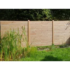 svewo Windschutz 180 x 180 cm hellbraun Edelstahl 2 St.