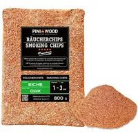 PINI 800 g Räucherchips Apfel 1-3 mm Smoking Chips
