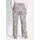GOLDNER Stoffhose "Kurzgröße Lange Viskose Schlupfhose mit Paisley-Print und weitem Bein", Damen, Gr. 25, K-Gr, rosa (rosé, gemustert), Obermaterial: 100% Viskose CV., weit, Hosen Stoffhose, Stecktaschen