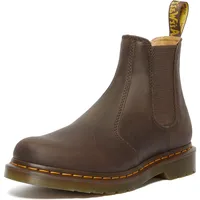 Dr. Martens Unisex Chelsea Boots, Dark Brown Crazy Horse, 46