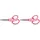 Westcott Kinderschere Softgrip pink 13,0 cm