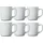 Arcoroc Trianon Kaffeetasse 0,29 l Weiß 6 St.