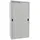Pavoy Schiebetürenschrank Stahl 1950 x 1000 x 600 mm lichtgrau 4 Fachböden