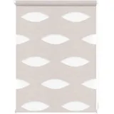 Lichtblick Doppelrollo Ellipse 60 x 150 cm natur
