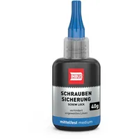 Inbus HaFu Schraubensicherung mittelfest, blau, 40g INBUS®