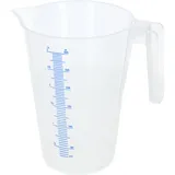 Kerbl Messbecher 3ltr. Kunststoff mit Skala, stapelbar