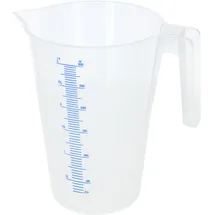 Kerbl Messbecher 3ltr. Kunststoff mit Skala, stapelbar