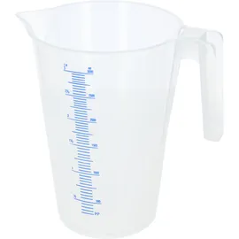 Kerbl Messbecher 3ltr. Kunststoff mit Skala, stapelbar