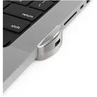 Maclocks Ledge adapter for 2021 M1 MacBook Pro 14" + Keyed Cable Lock (ETA April 1st), Notebook Security, Silber