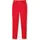 Madeleine Mid Waist Skinny-Hose mit Fransen in rot | Gr.: 44