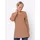 Classic Basics Sieh an! Longshirt in apricot-rostrot-bedruckt | Gr.: 52