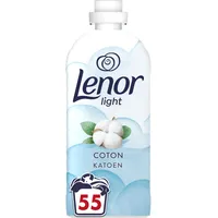 Lenor Light Weichspüler, 440 Waschgänge (55 x 8), Baumwollfrische, 24 Stunden leichte Frische, dermatologisch getestet, hergestellt in Frankreich