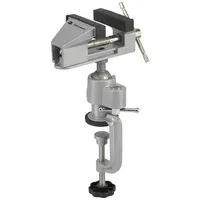 TOOLCRAFT Schraubstock Metall 78 mm grau