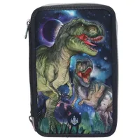 depesche dino world 3 Fach Federtasche LED GALAXY