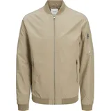 JACK & JONES JJERUSH Bomber beige M