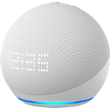 Amazon Echo Dot 5. Generation mit Uhr weiß