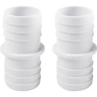 Steinbach Doppelschlauchtülle weiß Ø 38/38 mm